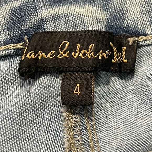 TRICOTTO/JANE & JOHN BOHEMIAN Lace Crop Ankle Jeans - Picture 12 of 12
